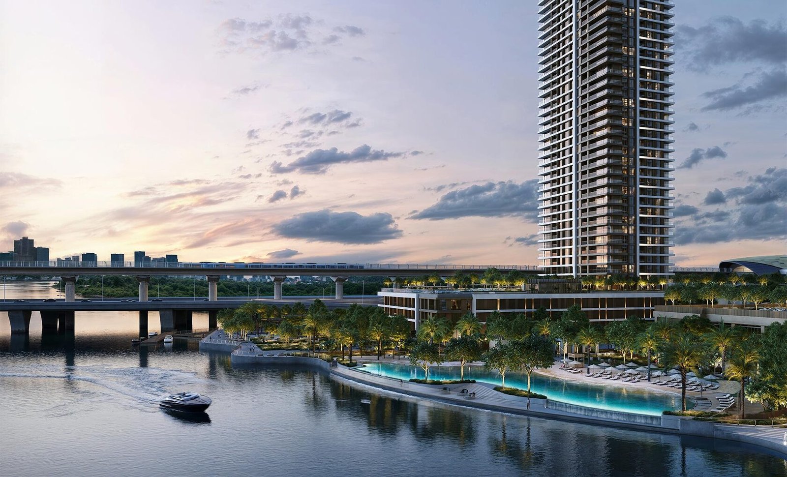 Emaar Palace Residences Creek Blue