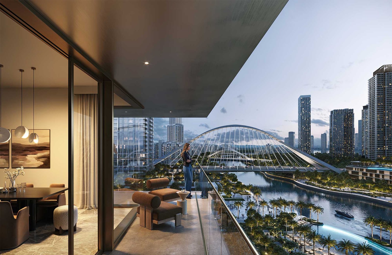 Emaar Palace Residences Creek Blue